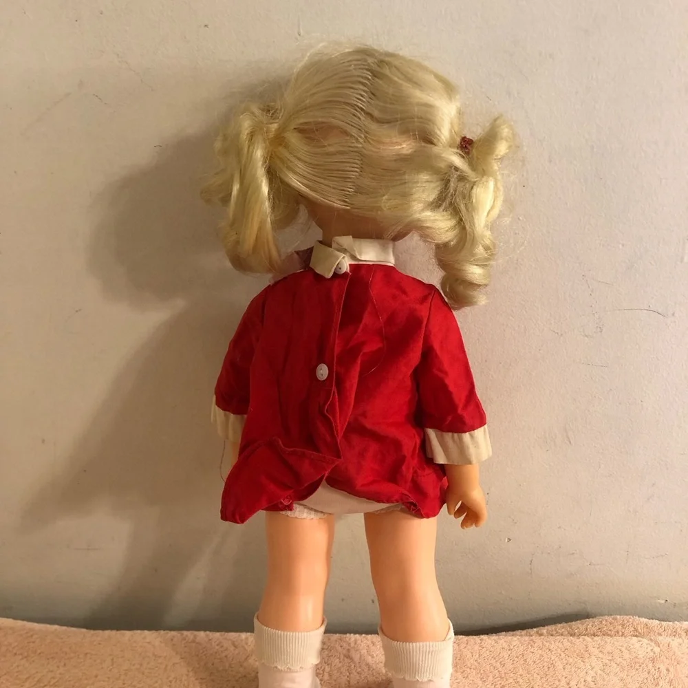 Vintage 1970 Horsman Peggy Pen Pal 18” Doll With Original Outfit